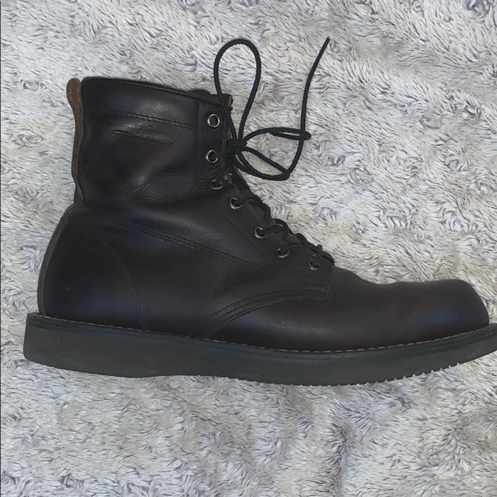 Men’s Broken Homme oxblood boots